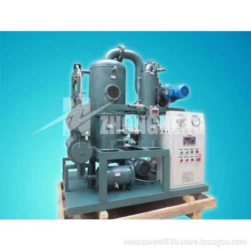 Double-Stage Highly Effective Vacuum Insulating Oil Purifier Series ZYD
